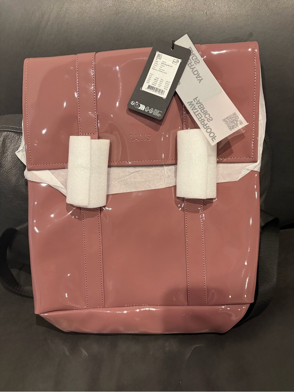 Rains Glossy MSN Bag Mini - NWT